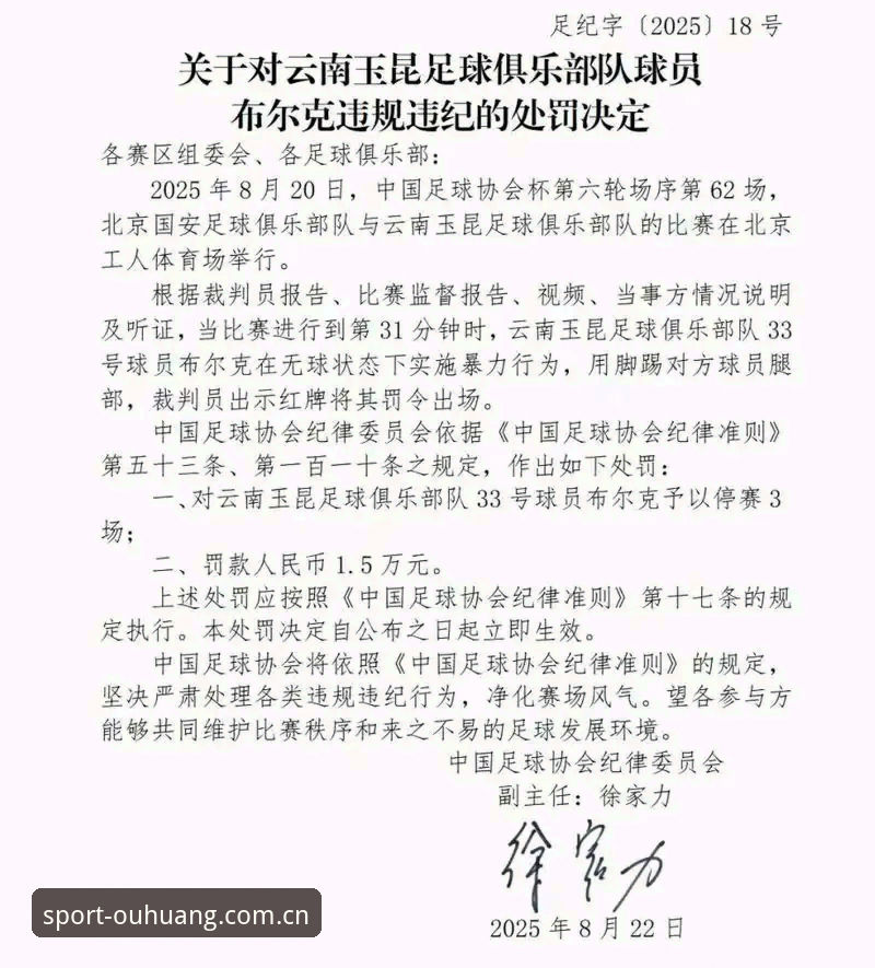 3大警示！足协第三批禁足名单公布，65人遭重罚背后你必须知道的真相